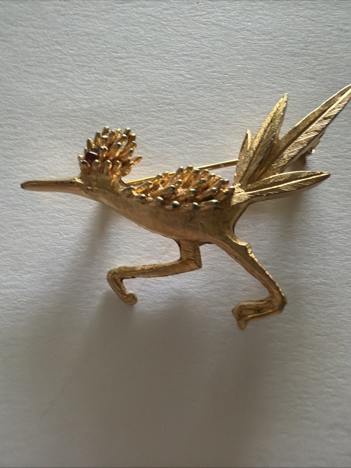 RARE Vintage 1960s Marcel Boucher Roadrunner Brooch Pin – Signed & Numbered