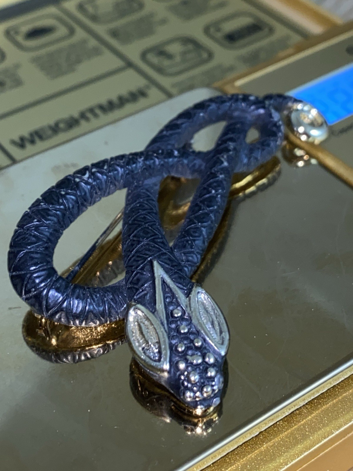Vintage Snake Brooch