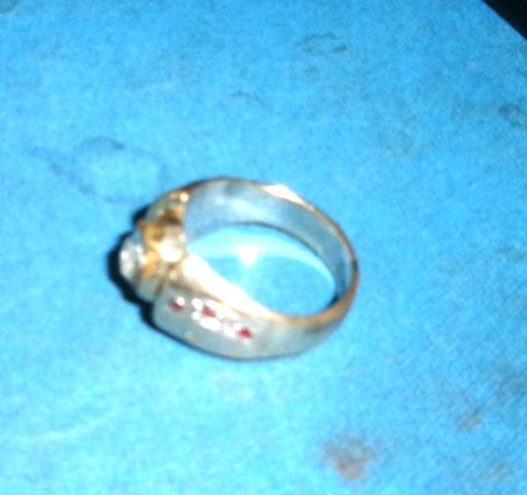 ROLLED GOLD MENS RING SIZE 11.25 A2