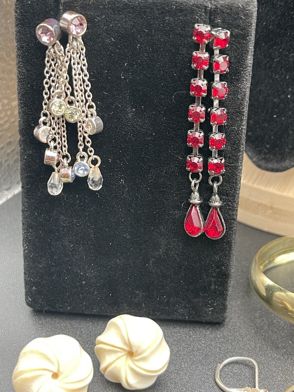 🔥 Vintage To MOD 20 Lot Earrings And Pin Sparkle, Enamel