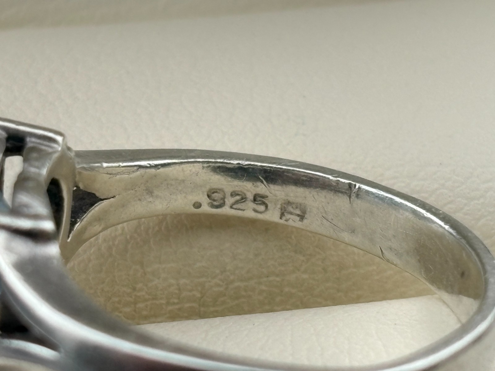 925 Sterling Silver Vintage Sky & Swiss Blue Topaz Designer Rings Sz. 8 & 8.5