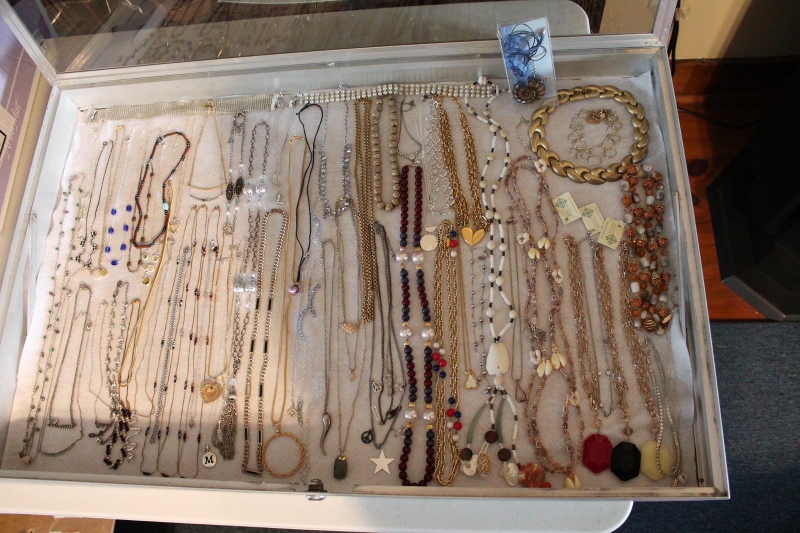 Vintage Necklace Lot Emmons Joan Rivers Morano Loft Hong Kong Japan Most Signed