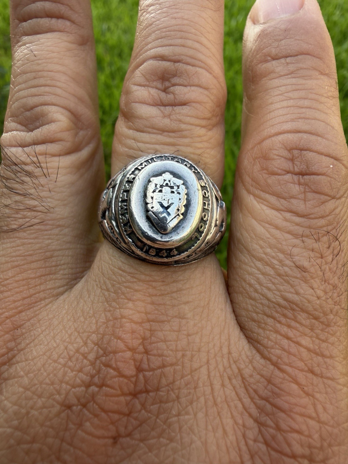 Vintage Kemper Military School Class Ring