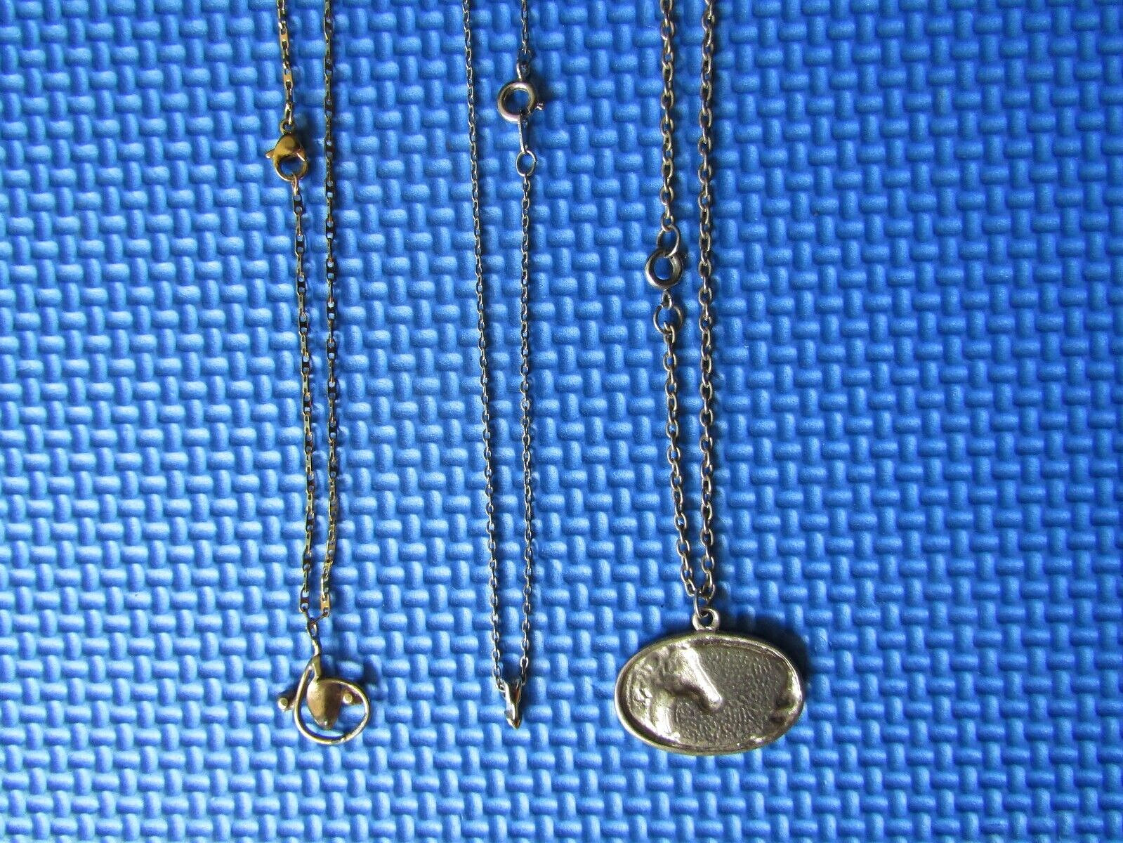 Vintage “PENDANT CHAIN NECKLACES” !