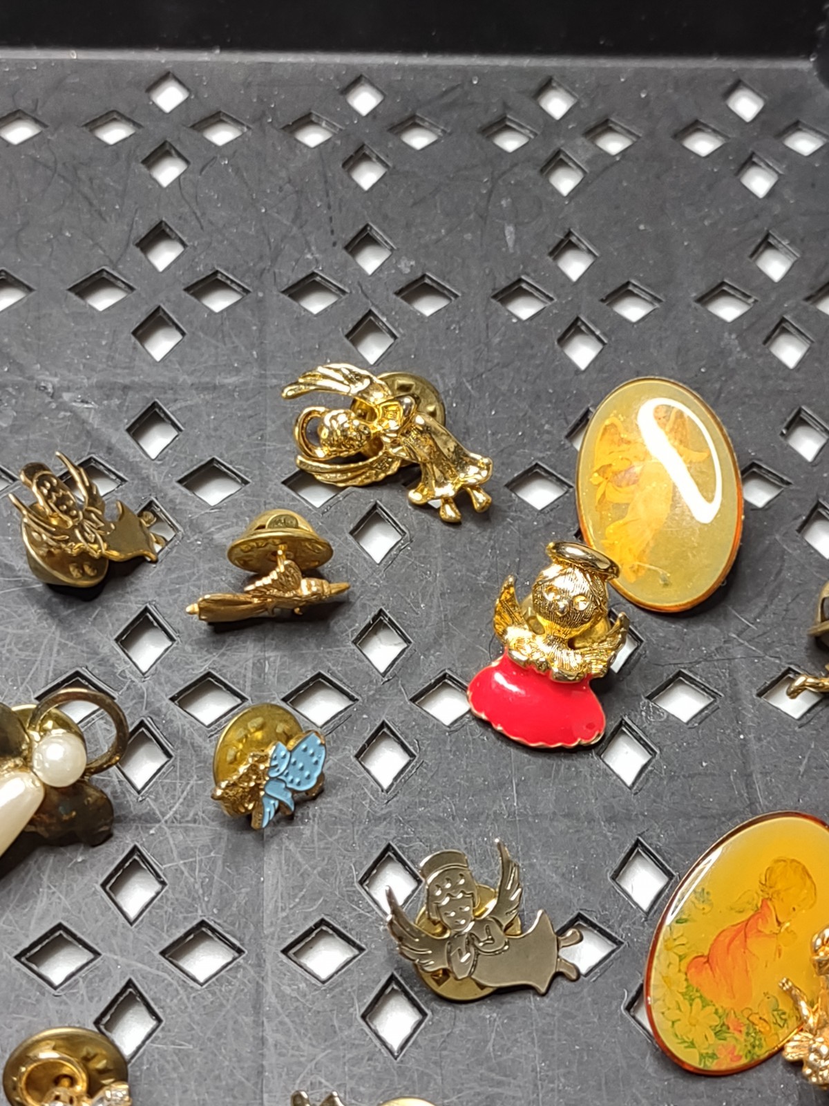 Lot Of Angel / Cherub Themed Pins Angel Pin Lot FTPAG