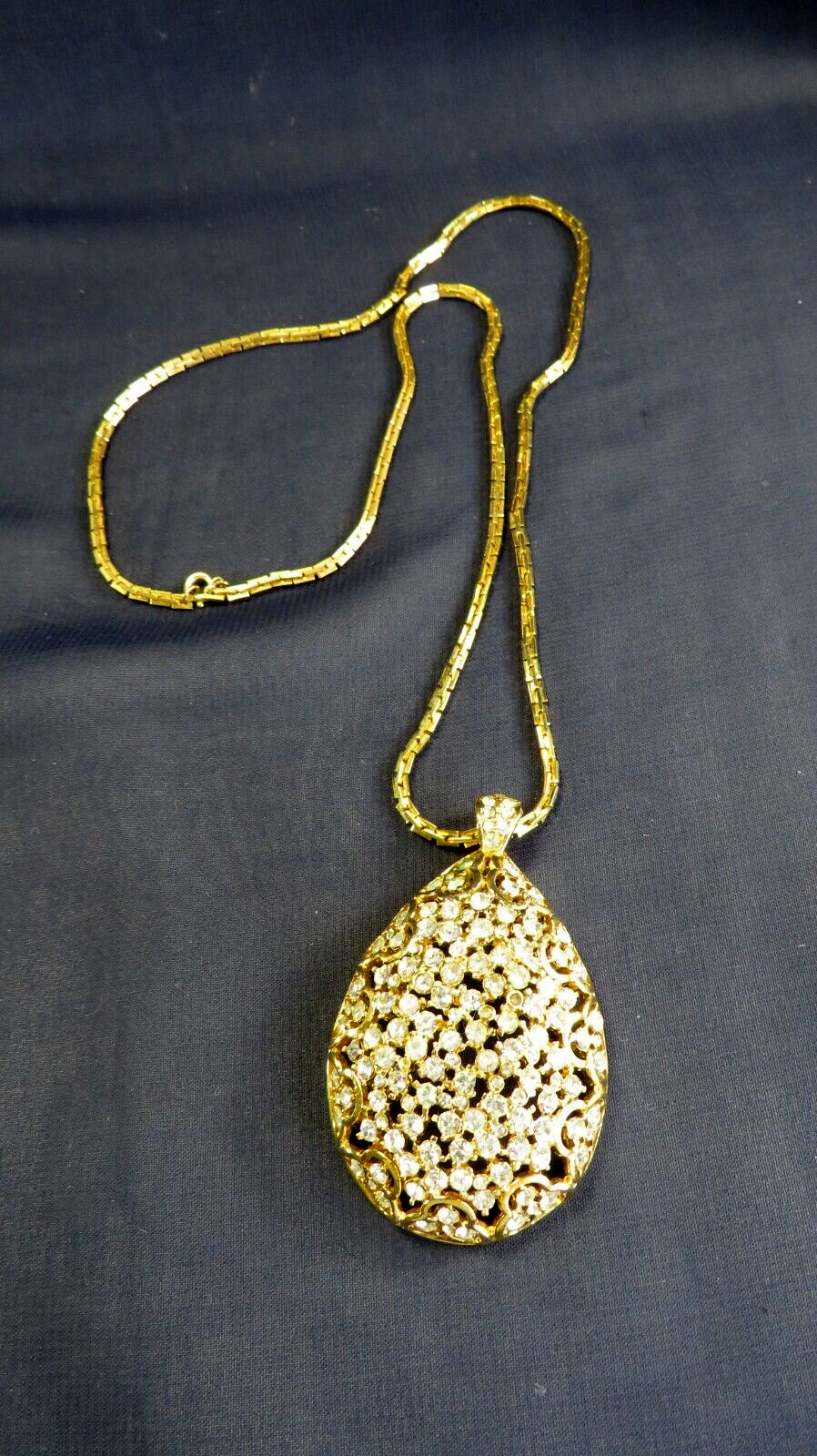 vintage Ciro rhinestone crystal necklace 1979 united kingdom