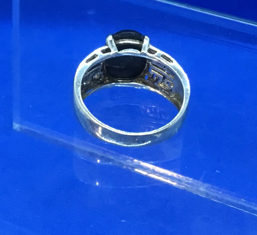 Vintage Hong Kong Sterling Ring Marked.