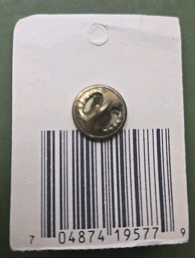 VTG New Angel Pin Brooch Gold Tone 7/8″ Fashion Jewelry