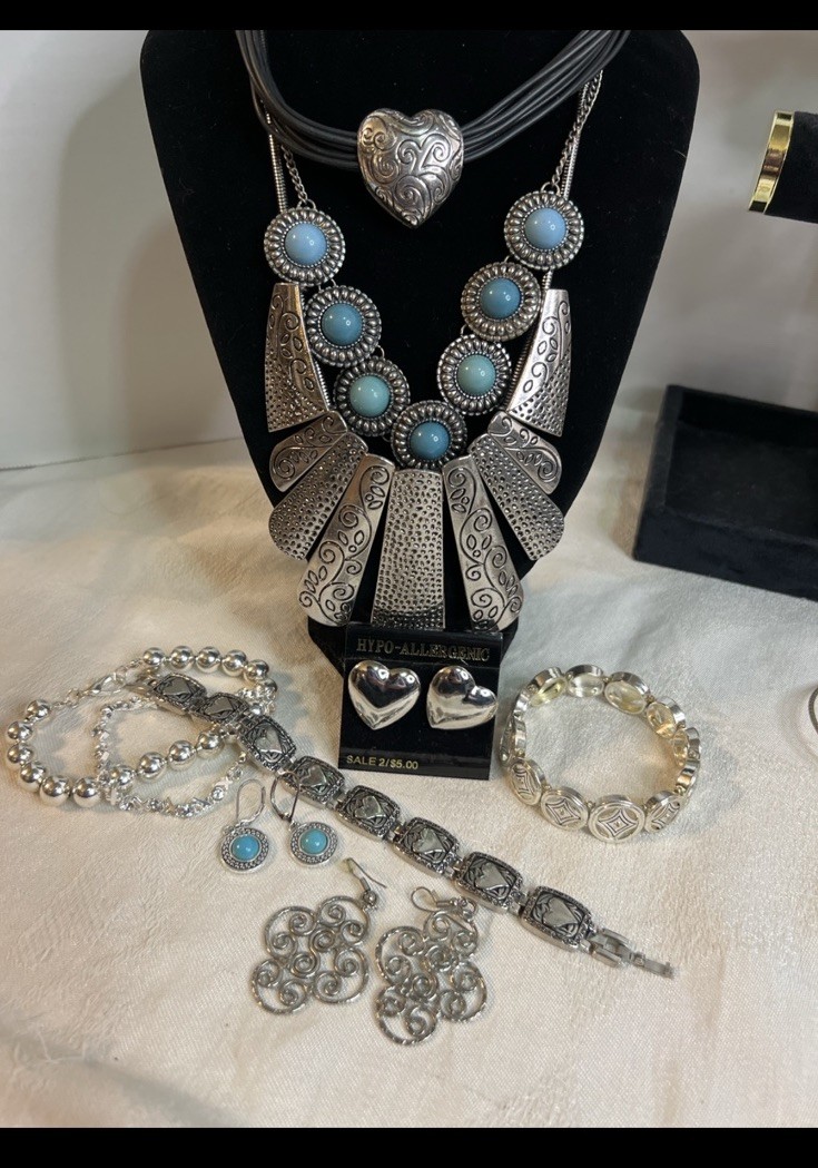 187 PC Boho Southwest Jewelry Lot Western Festival Artisan Statement Y2K