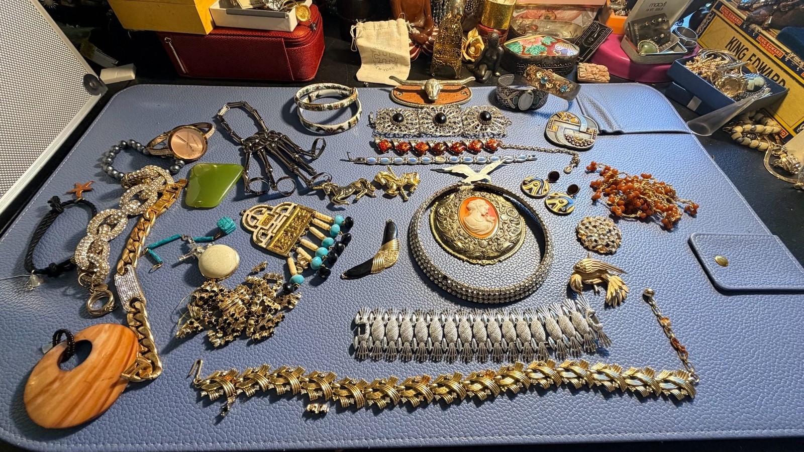 Large Mixed Vintage CRAFT Jewelry LOT