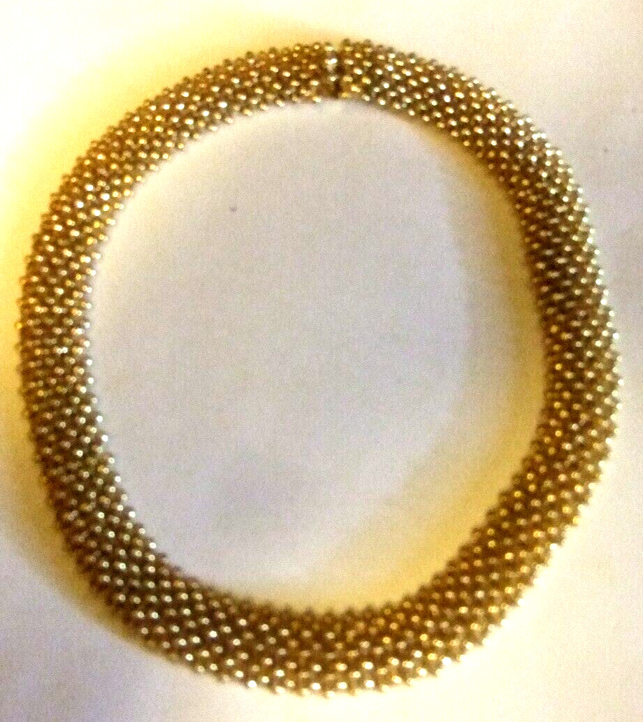 Estate Jewelry Gold Filled Choker For Very Small Neck