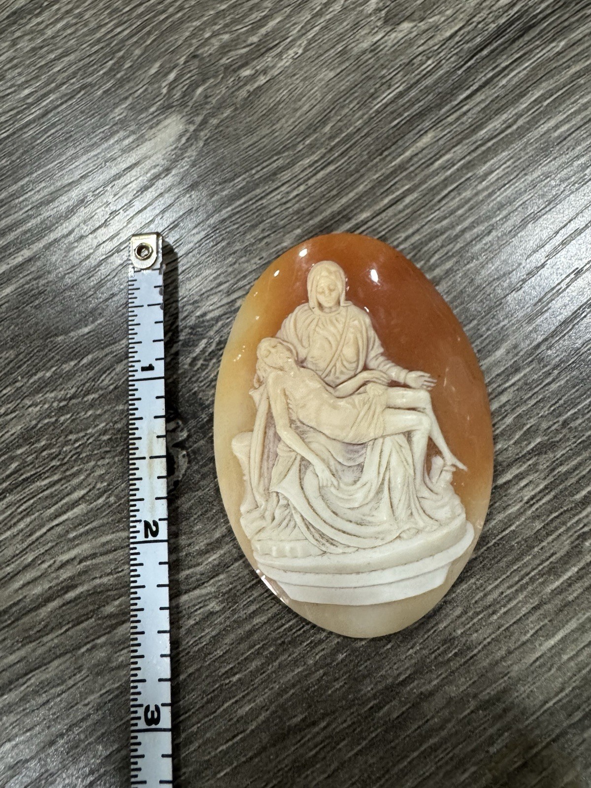 Pieta Shell Cameo