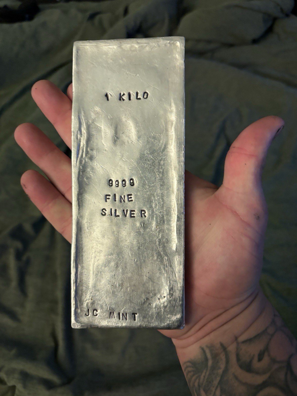 Pure Silver .9999 Toothpick/Texas/Cowboy Toothpick Single X1
