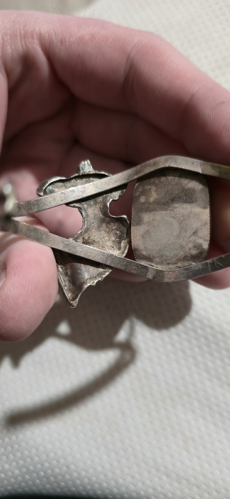 Sterling African Egg Yoke Amber Braclet