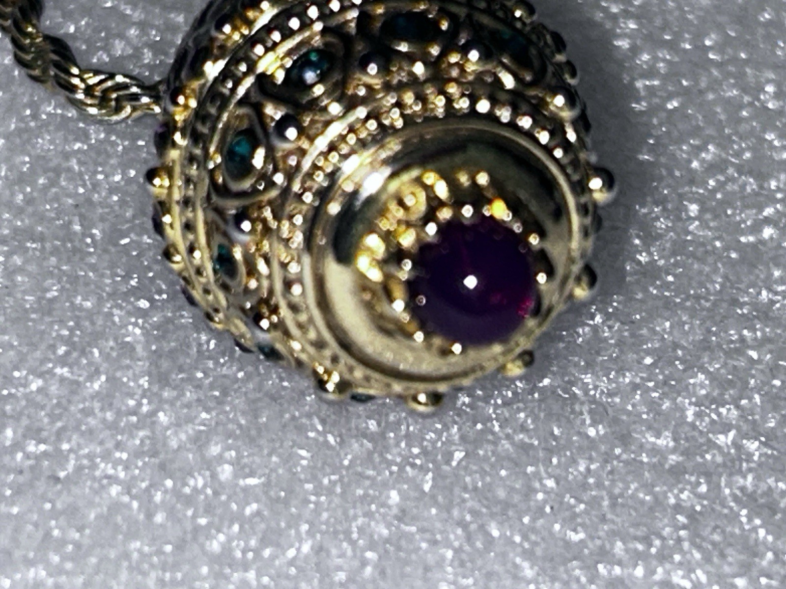 Edgar Berebi CASPIAN Egg Pendant Necklace 1st Folio Limited Edition Box Cert