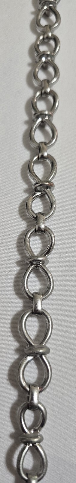 EXPRESS, Silver Tone Link Chain Choker Necklace