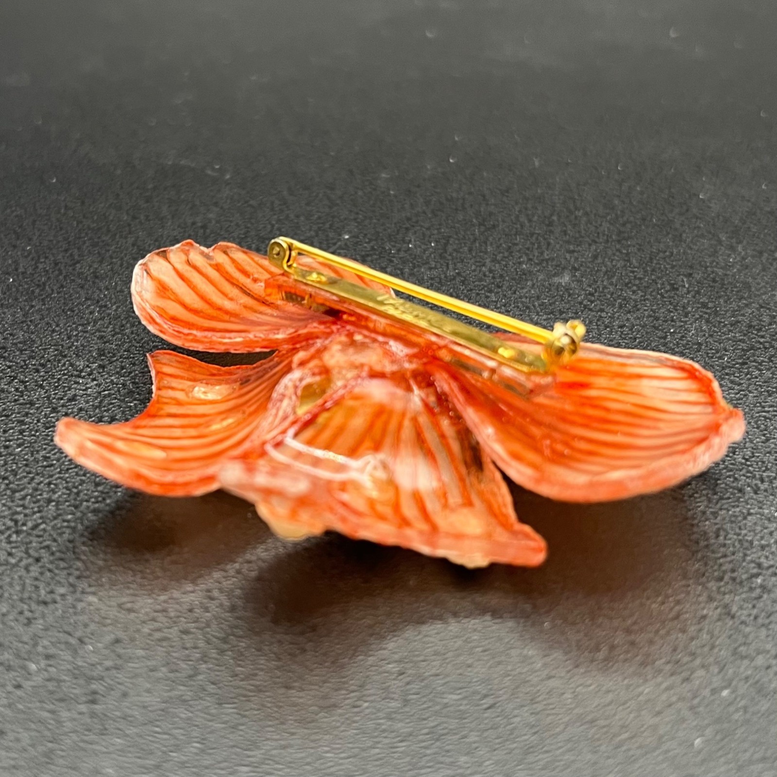 Fabrice Paris Large Butterfly Brooch – Acetate, MOP & Baroque Pearls