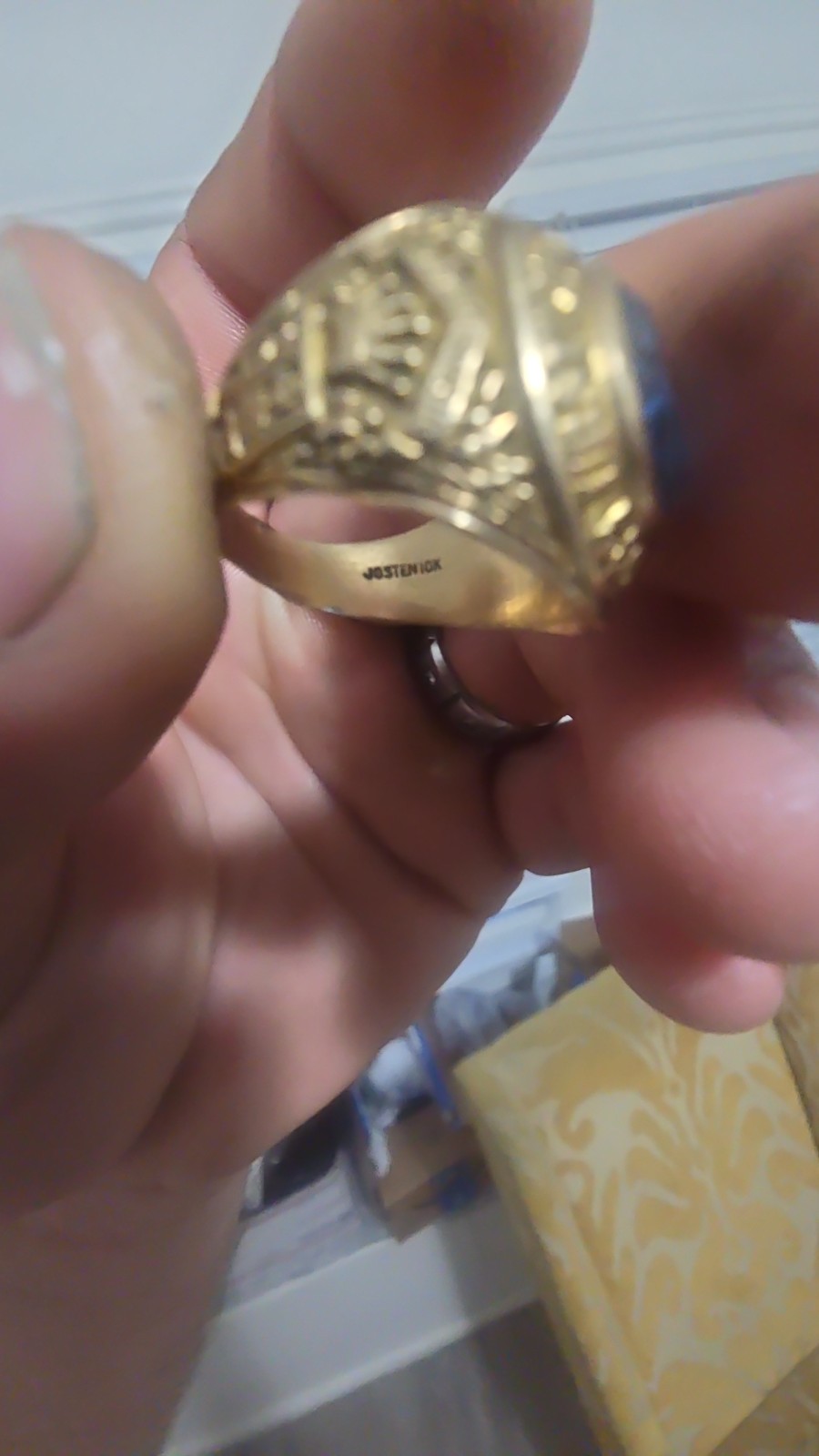 jostens gold ring vintage 12.5g 10k 1871 1922 collegium