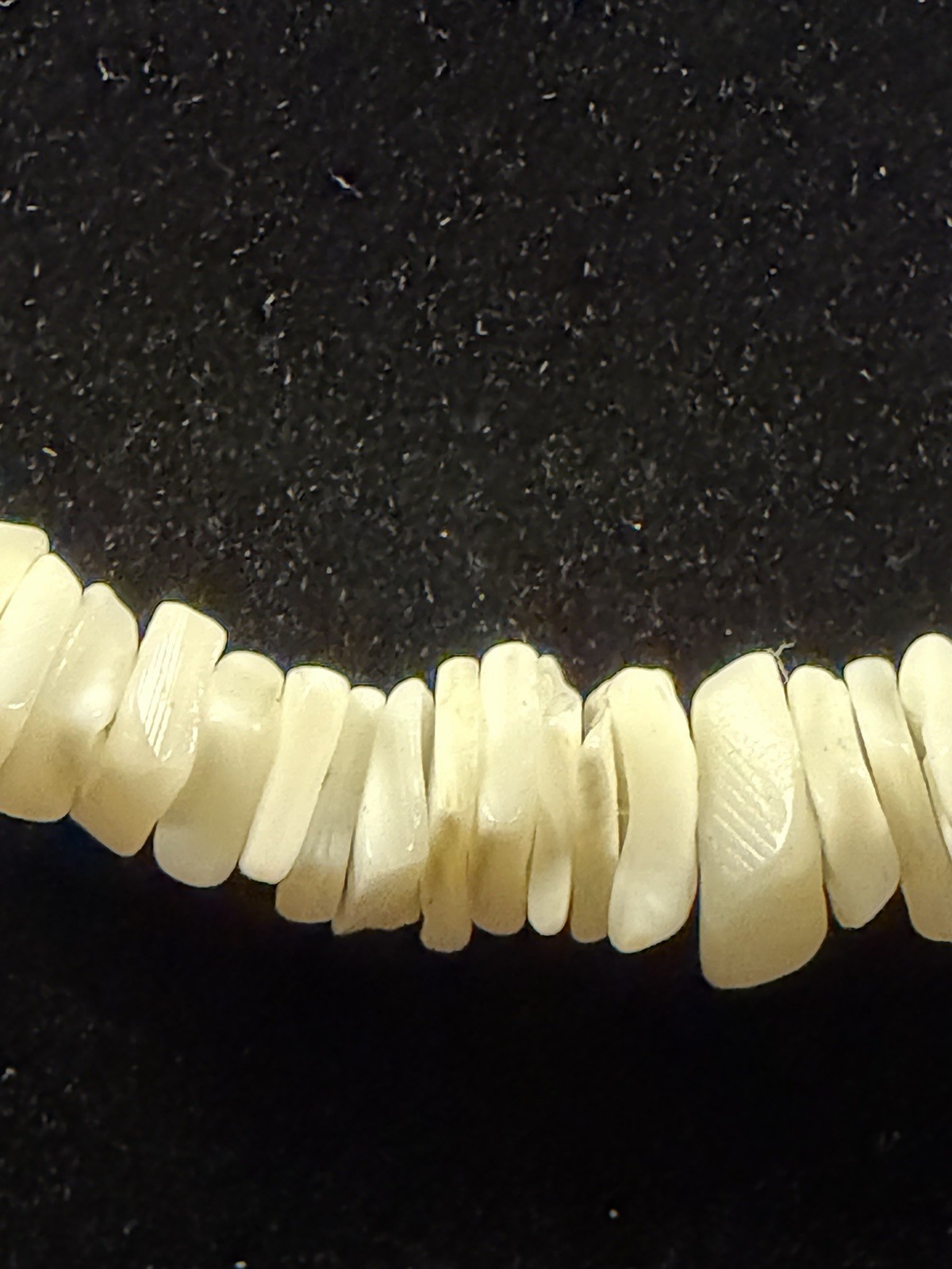 Puka Shell Necklace (white) With (pink) Bracelet Beach, Surfer, Summer 1980’s