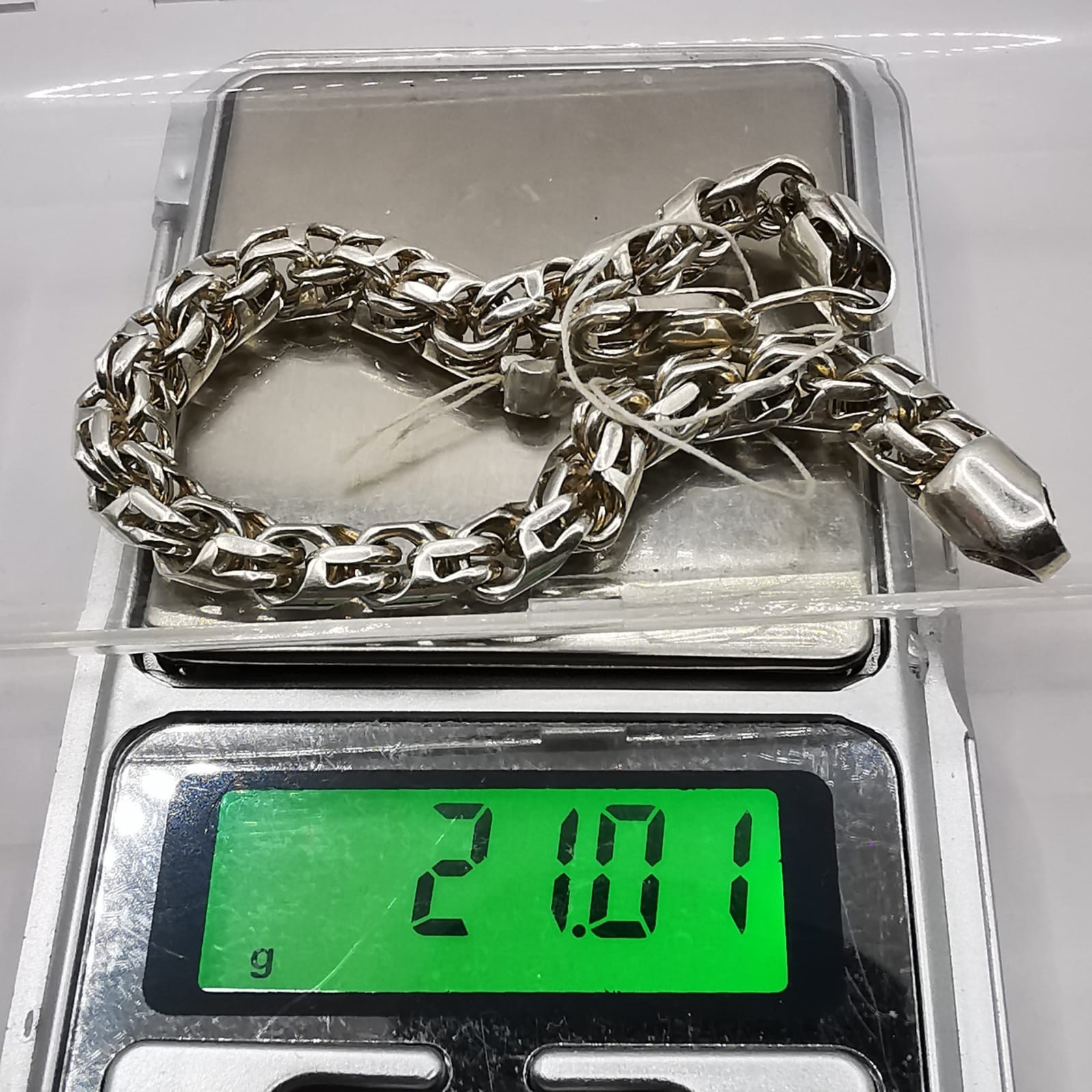 Vintage Fine Unique Bracelet Cable Link Chain Solid 925 Silver Sterling Men Gift