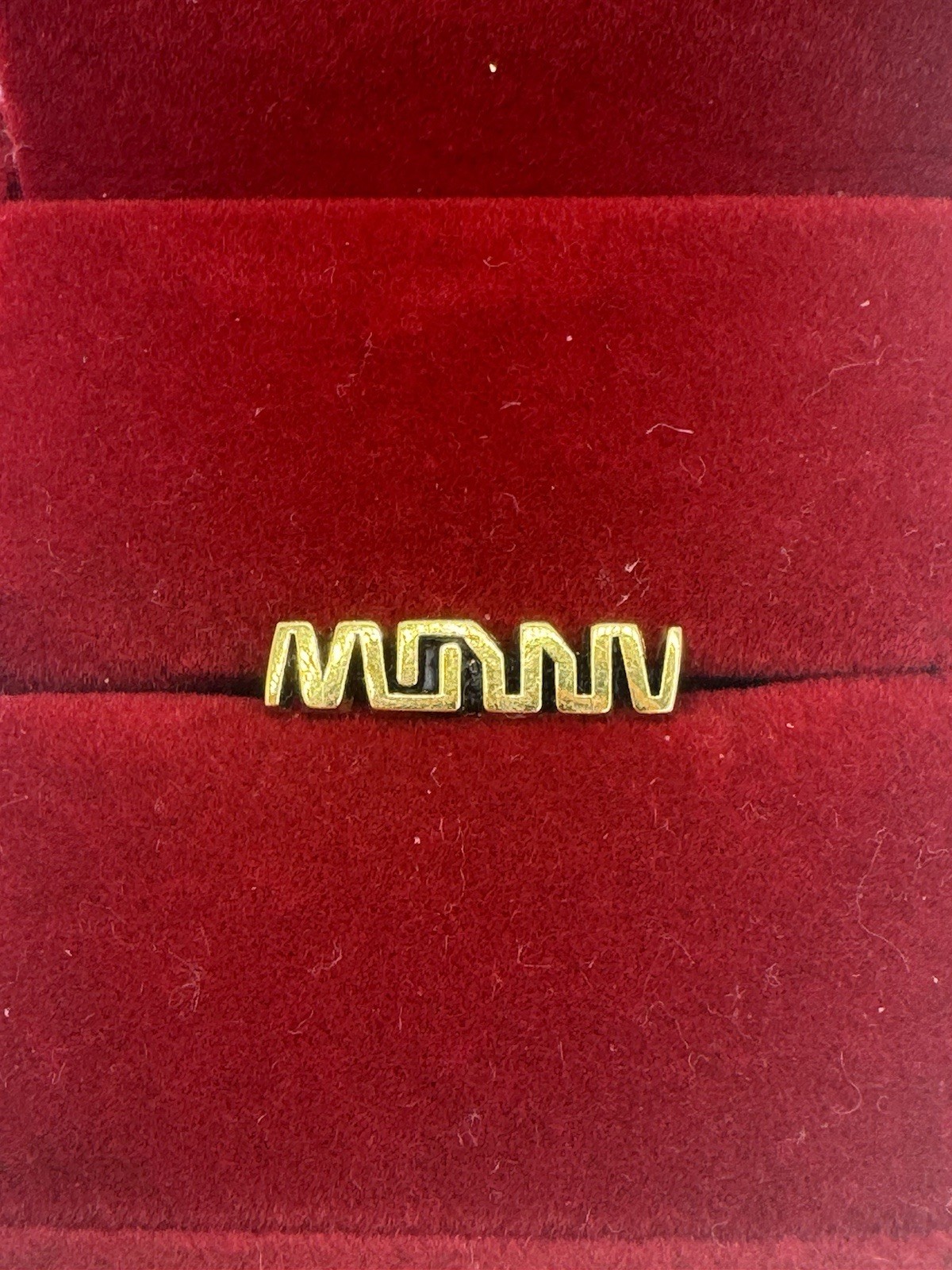 Unknown Vintage 14k Gold Lapel Pin 📌 Stamped Interesting 0.94gr Marked