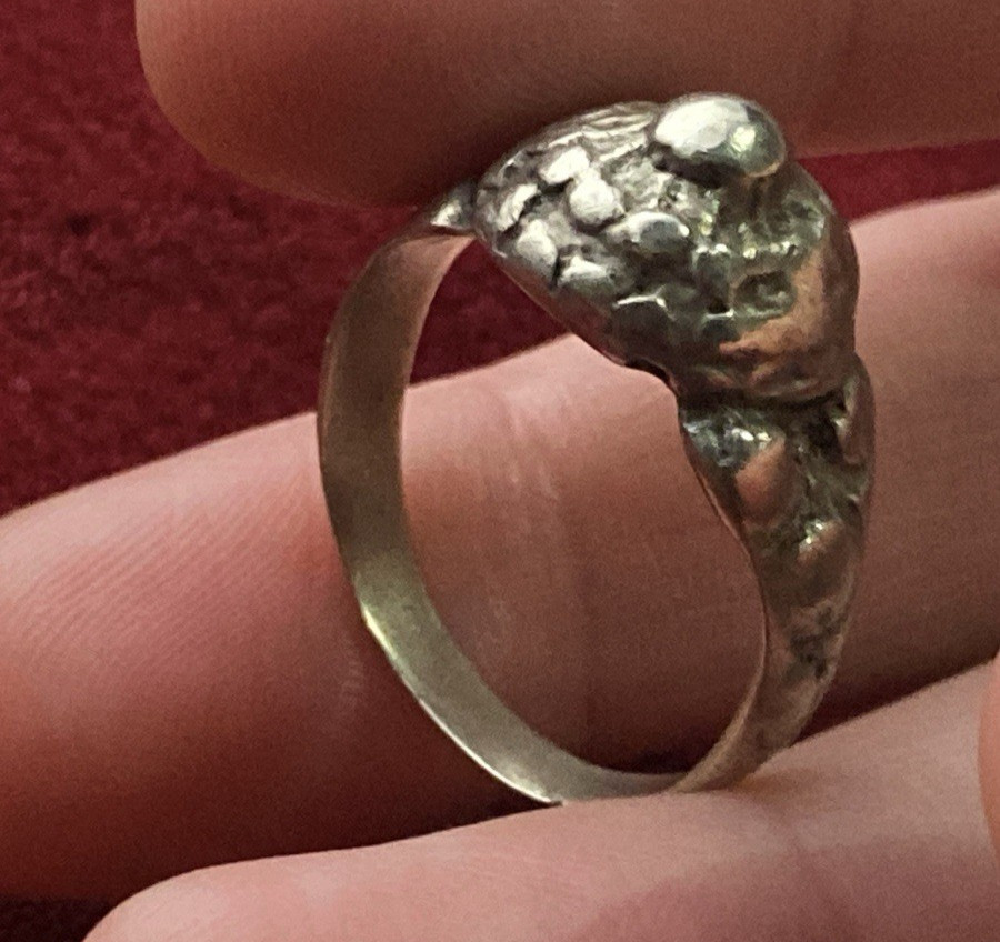 RARE Ancient Byzantine Silver Handmade Ring 189