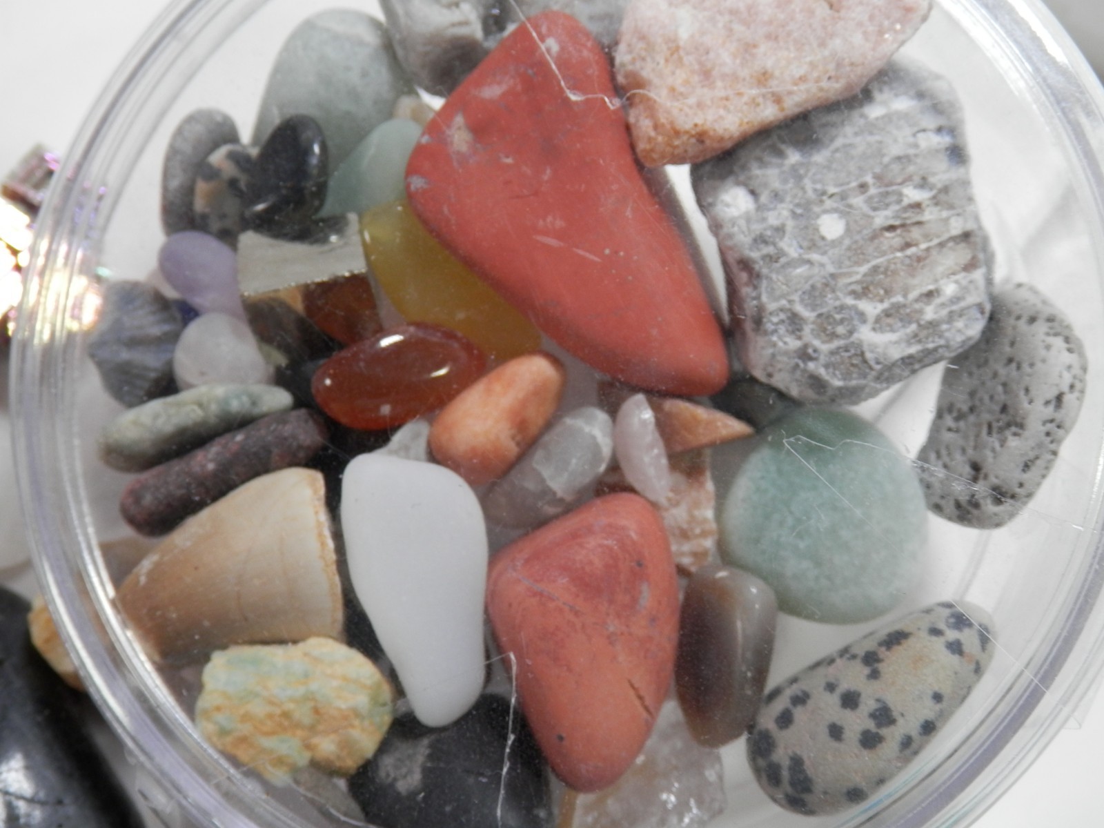 Assorted Gemstone & Agate Rock Lot Polished & Unpolished Loose Multiple Sizes
