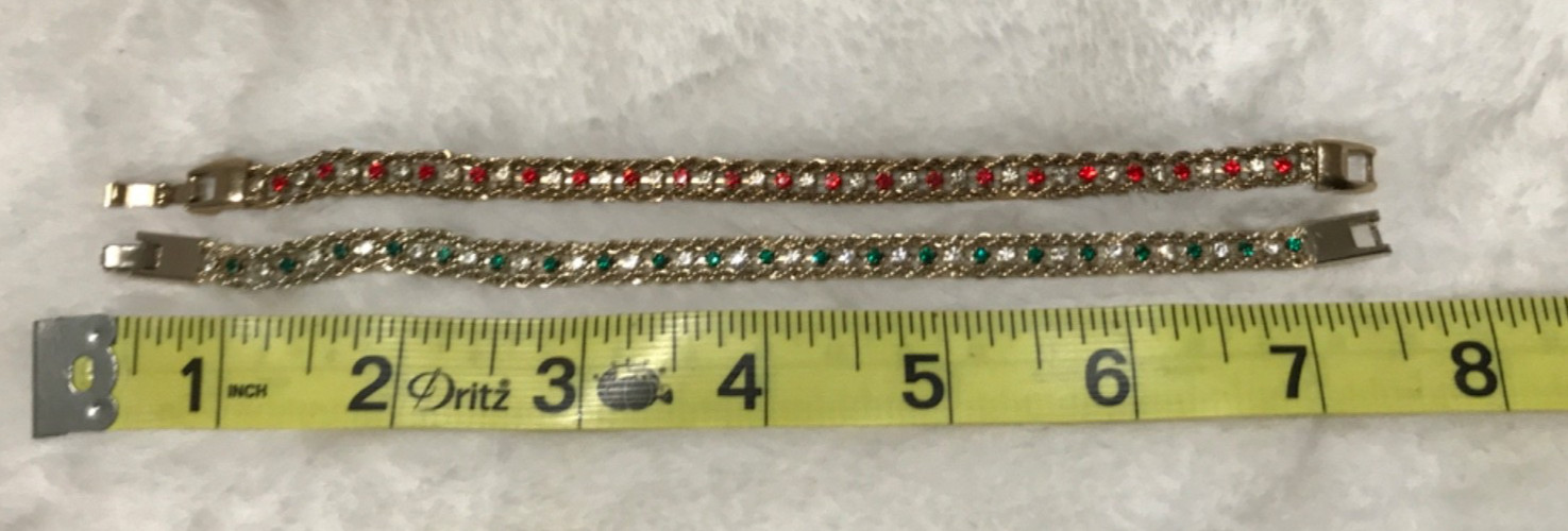 Pretty Vintage Rhinestone Bling Assorted Jewelry Lot 22 Pieces