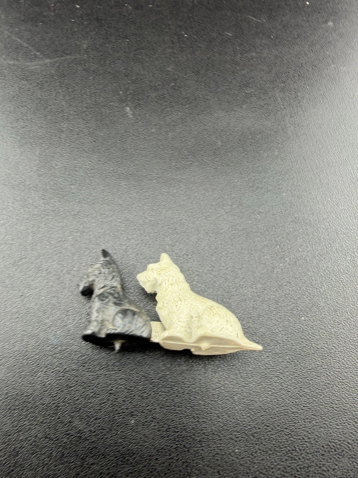 Vintage Scottish Terrier Scotty Dog Bar Brooch Pin Great Britain