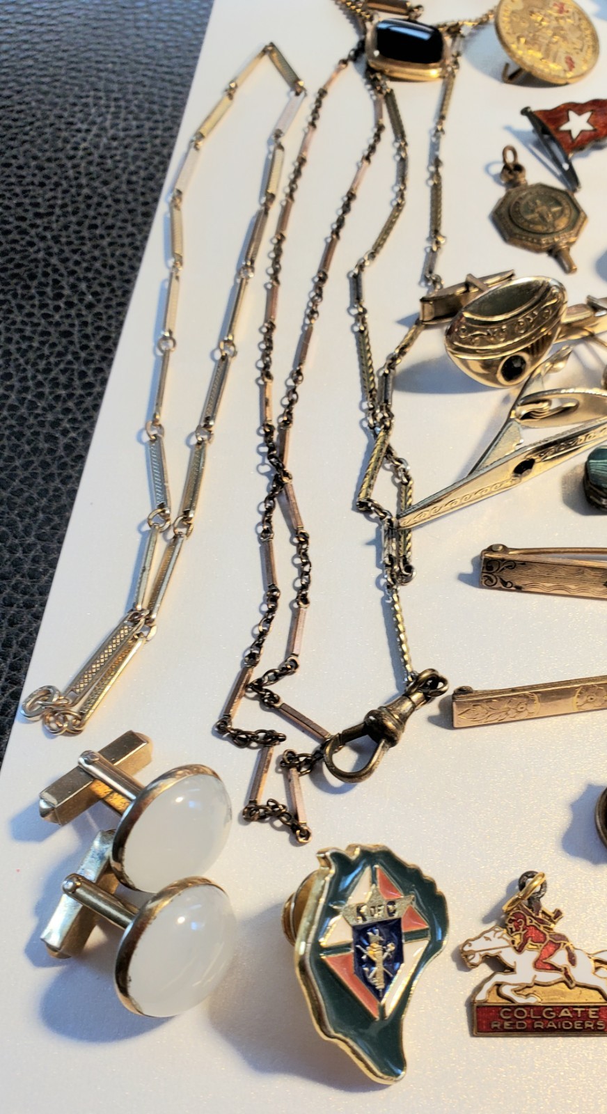 Antique, Vintage Mens Jewelry, Collectibles, Accessories Lot, Over 50 Pieces!