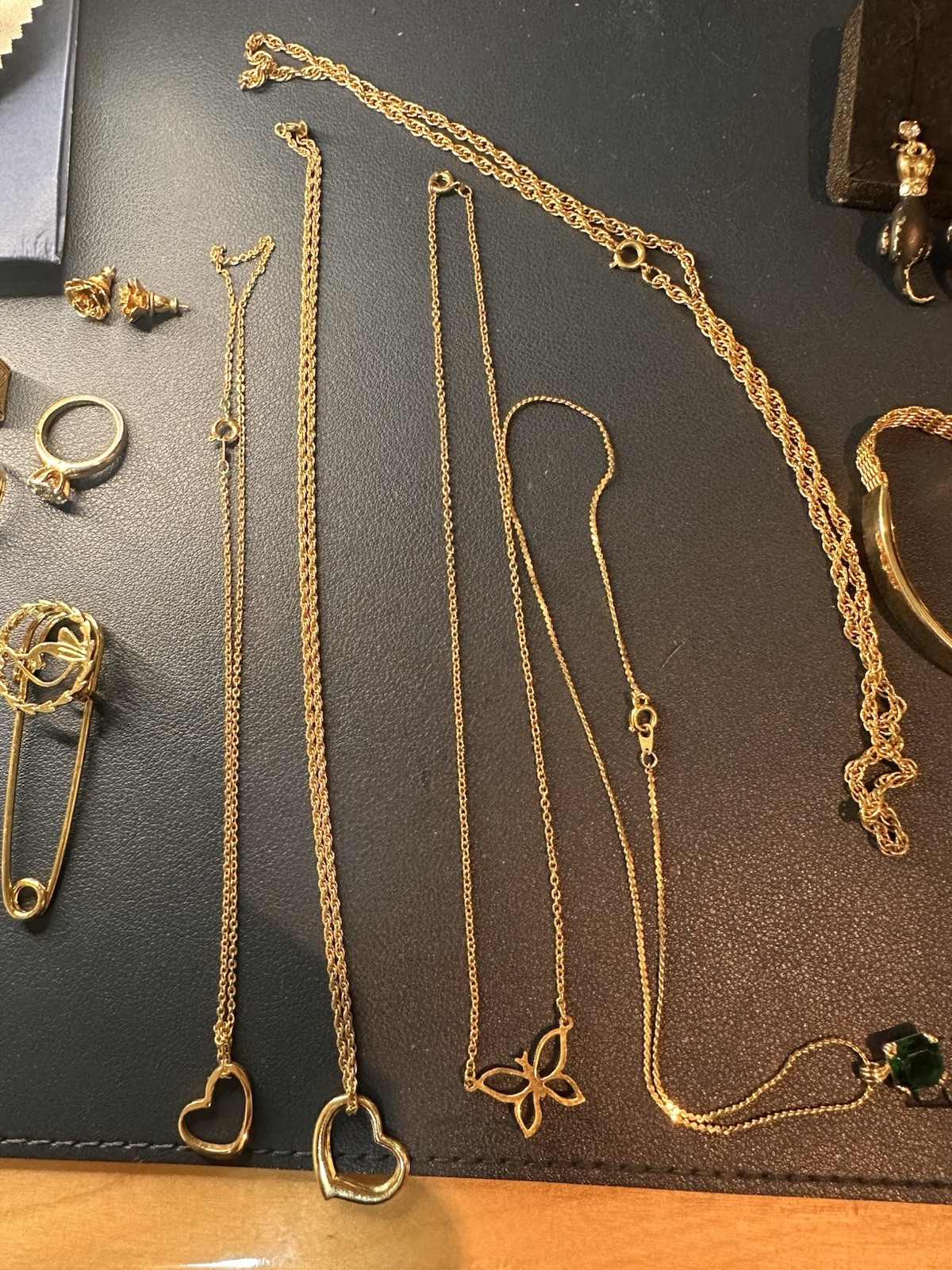 Gold Collection Multiple Items Ring Braceletsearrings And Much More G2U