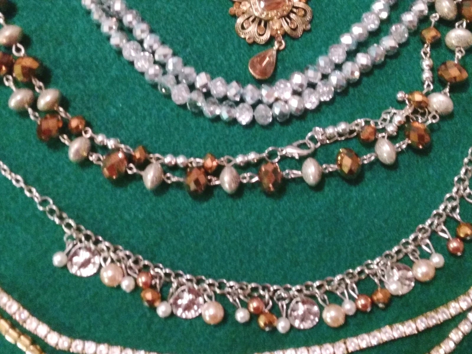 Vintage 2 Now Crystal Rhinestone Jewelry Lot 16pc Necklaces Bracelets Earrings