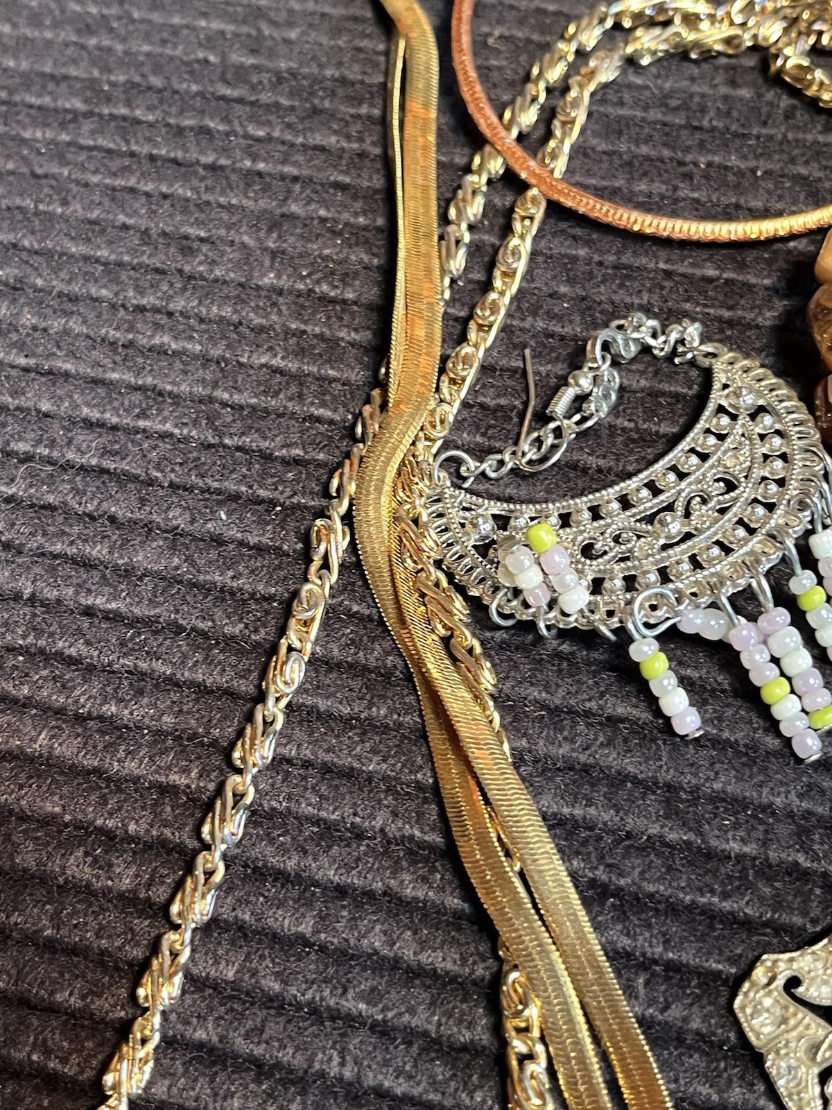 Vintage To Now CRAFT JUNK SCRAP Jewelry And Purse Parts Or Repurpose