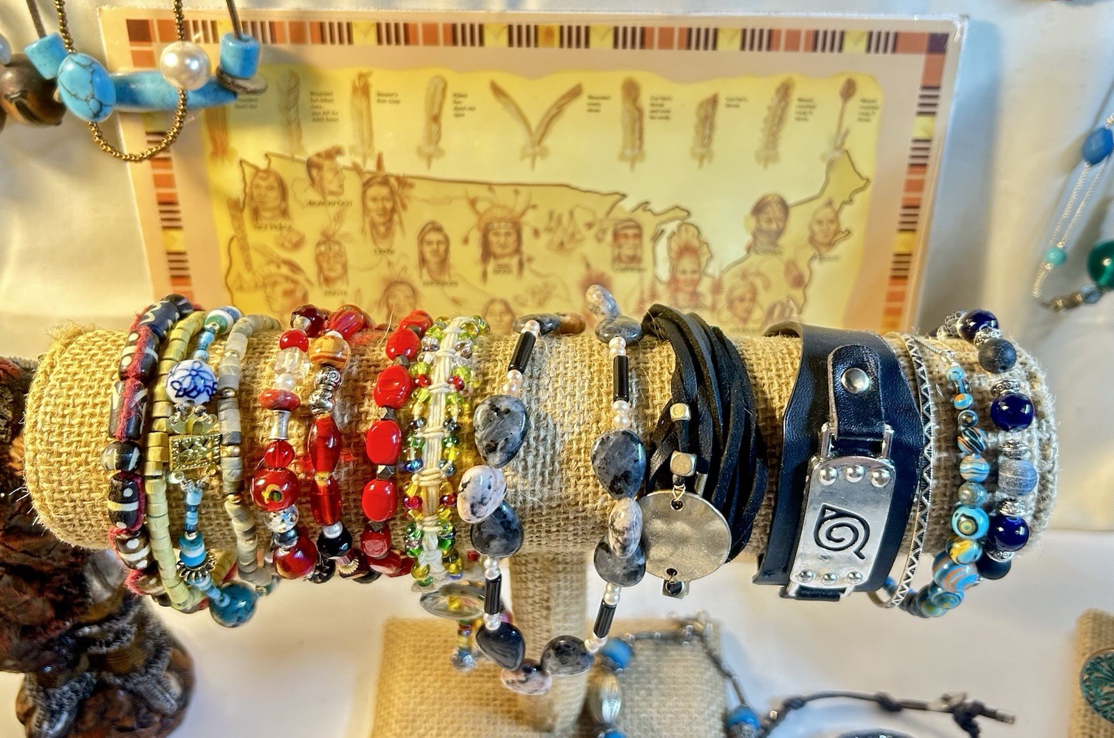 Southwestern/Native Style 100+Piece Lot with 2.5Lbs of VTG to Modern Jewelry.