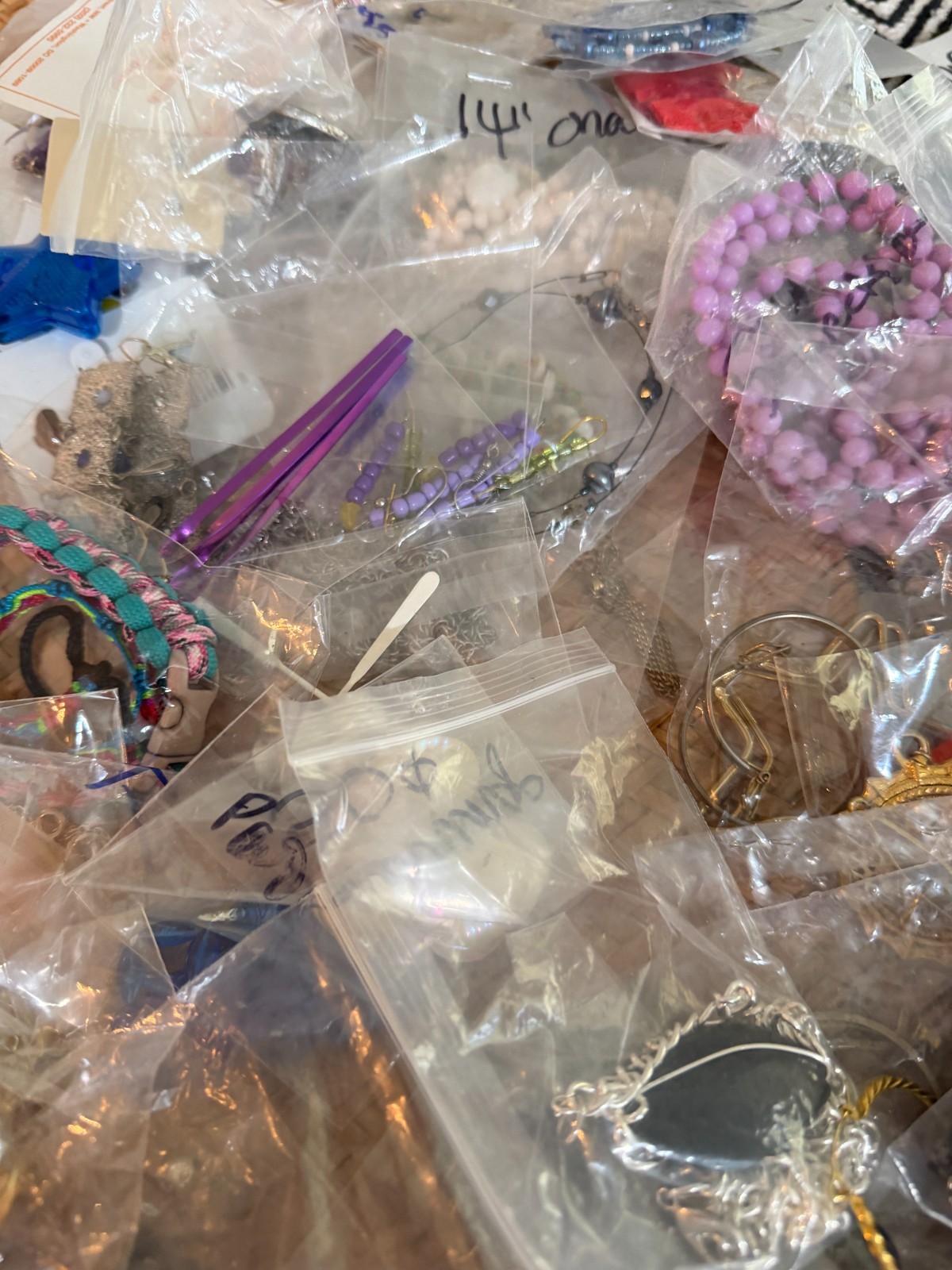 Unsearched Vintage To Modern Craft and Wearable Jewelry Mixed Lot 3 Lbs