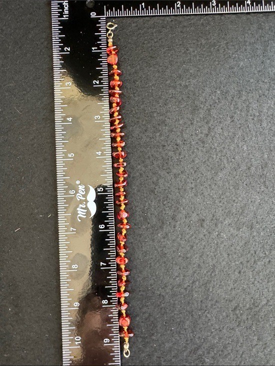 VTG Baltic Amber Hand Knotted Bracelet/Anklet