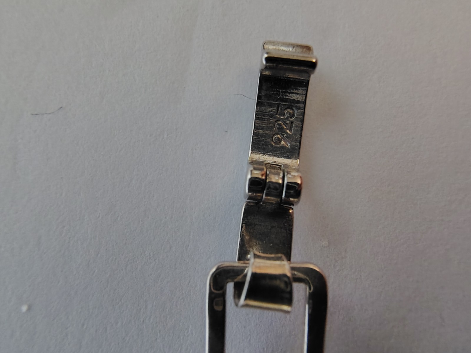 STERLING SILVER GREEK KEY BRACELET 8″ EXCELLENT VINTAGE .925 STAMPED 12 grams