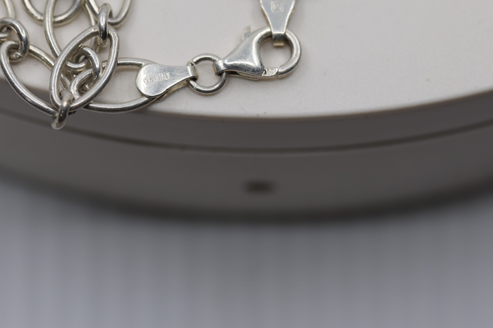 Chain Link Bracelet Sterling Silver