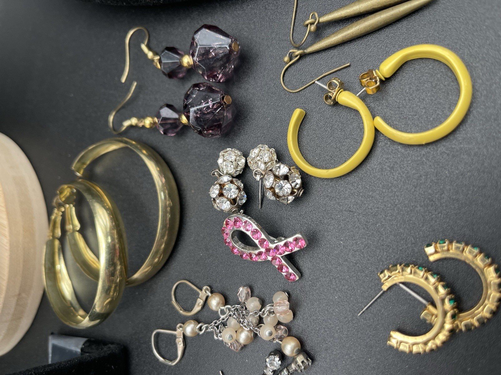 🔥 Vintage To MOD 20 Lot Earrings And Pin Sparkle, Enamel