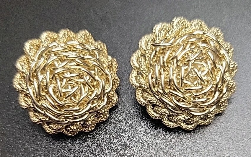 Vtg 1950s 1960s Clip On Earring Lot 13 Pairs Japan Hong Kong Beaded Cluster MCM