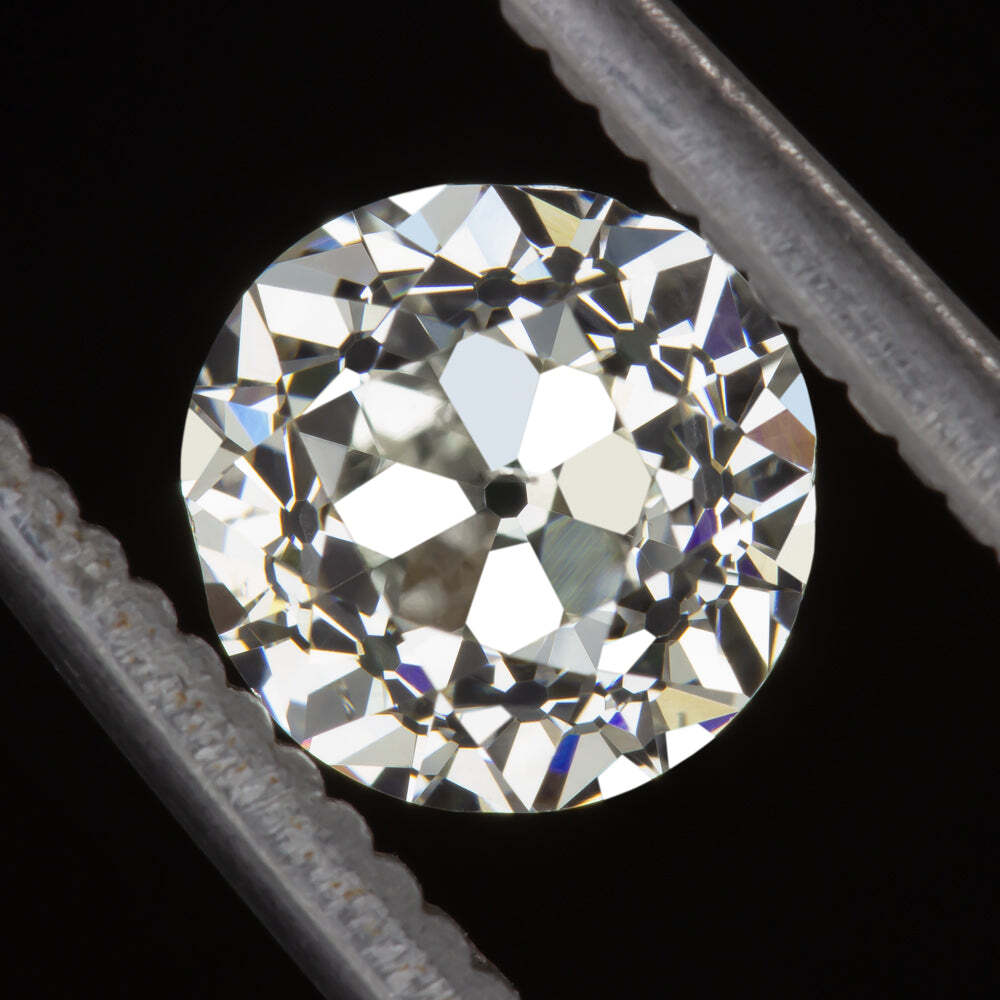 1.5 CARAT CERTIFIED J SI1 OLD EUROPEAN CUT DIAMOND VINTAGE LOOSE NATURAL ESTATE