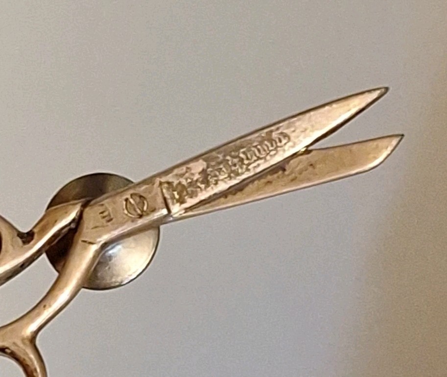 Vintage Sterling Silver Scissors Lapel Pin – West Germany