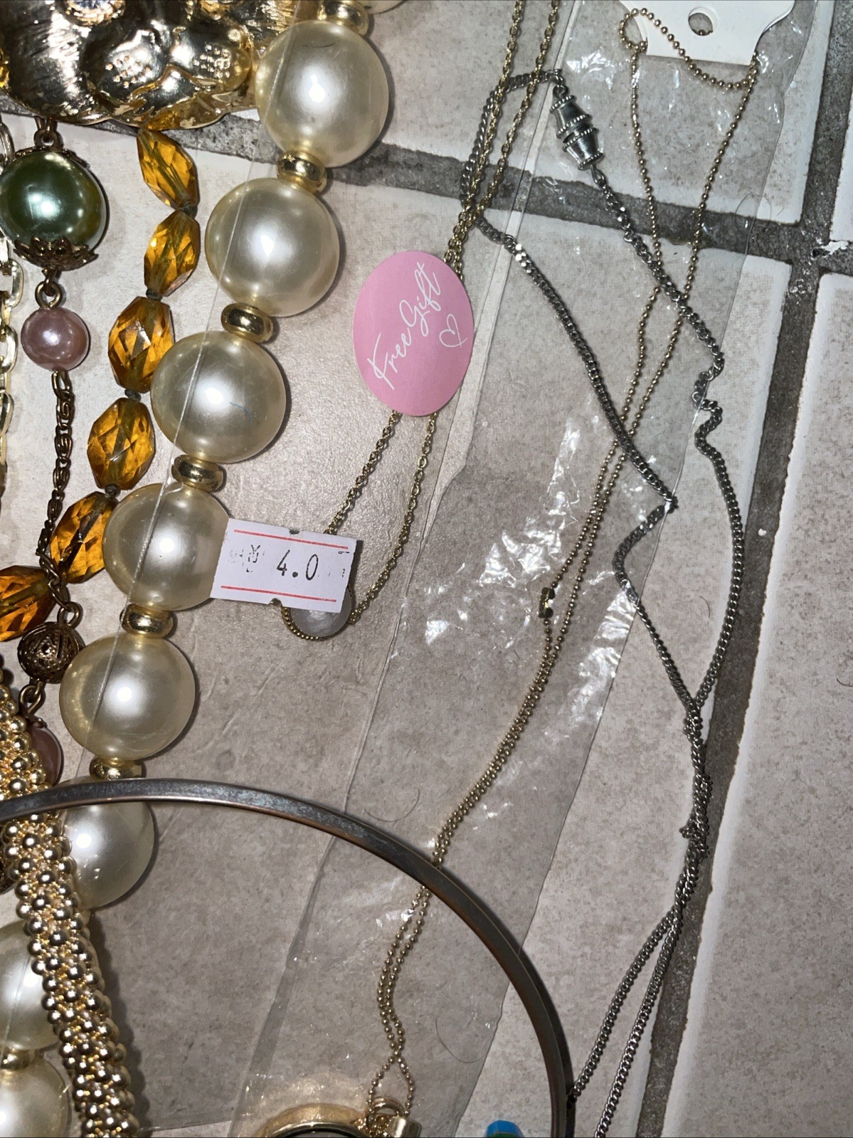 vintage necklace lot See Pictures