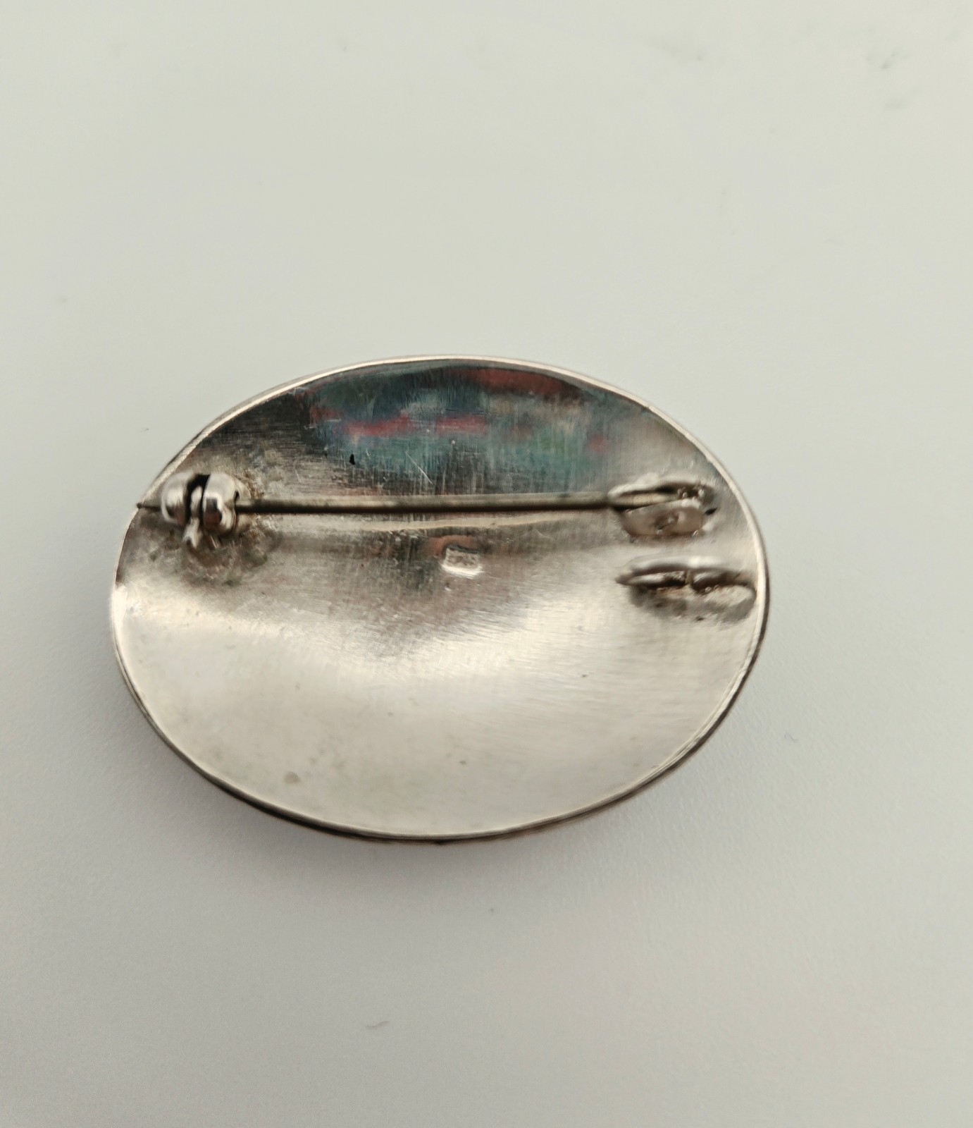 Sweet Little Moss Agate Pin Pendant