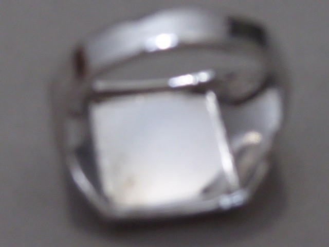 UNCAS VINTAGE MEN’S STERLING SILVER SIGNET RING NO MONOGRAM SIZ 7.5 RING RING