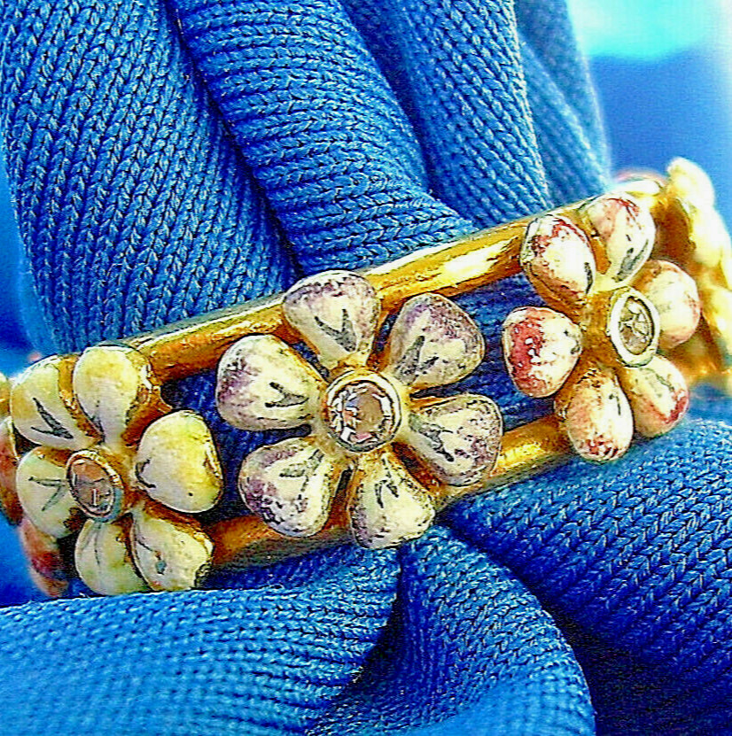 Original EARTH MINED DIAMOND Deco Wedding Band Antique Eternity Anniversary Ring