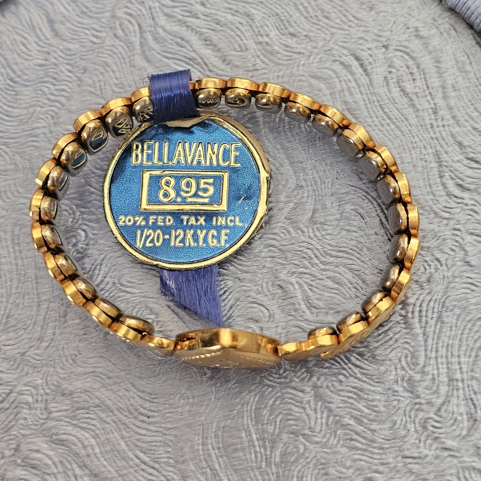 Bellavance &Sons Childs Expansion Heart Bracelet Gold Filled 1/20th 12k Vintage