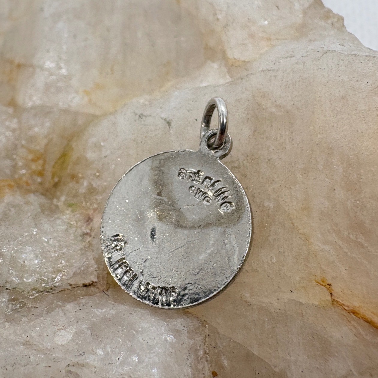 Vintage Sterling Silver 1964 1965 NY World’s Fair Unisphere Charm Pendant 1.58g