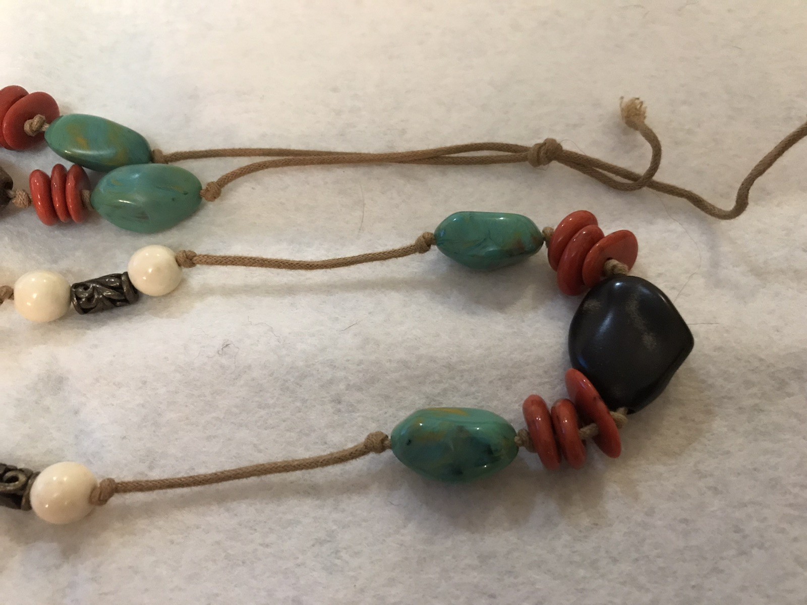 Vintage Jewelry-2 Necklaces-1 Coldwater Creek-1 Unknown