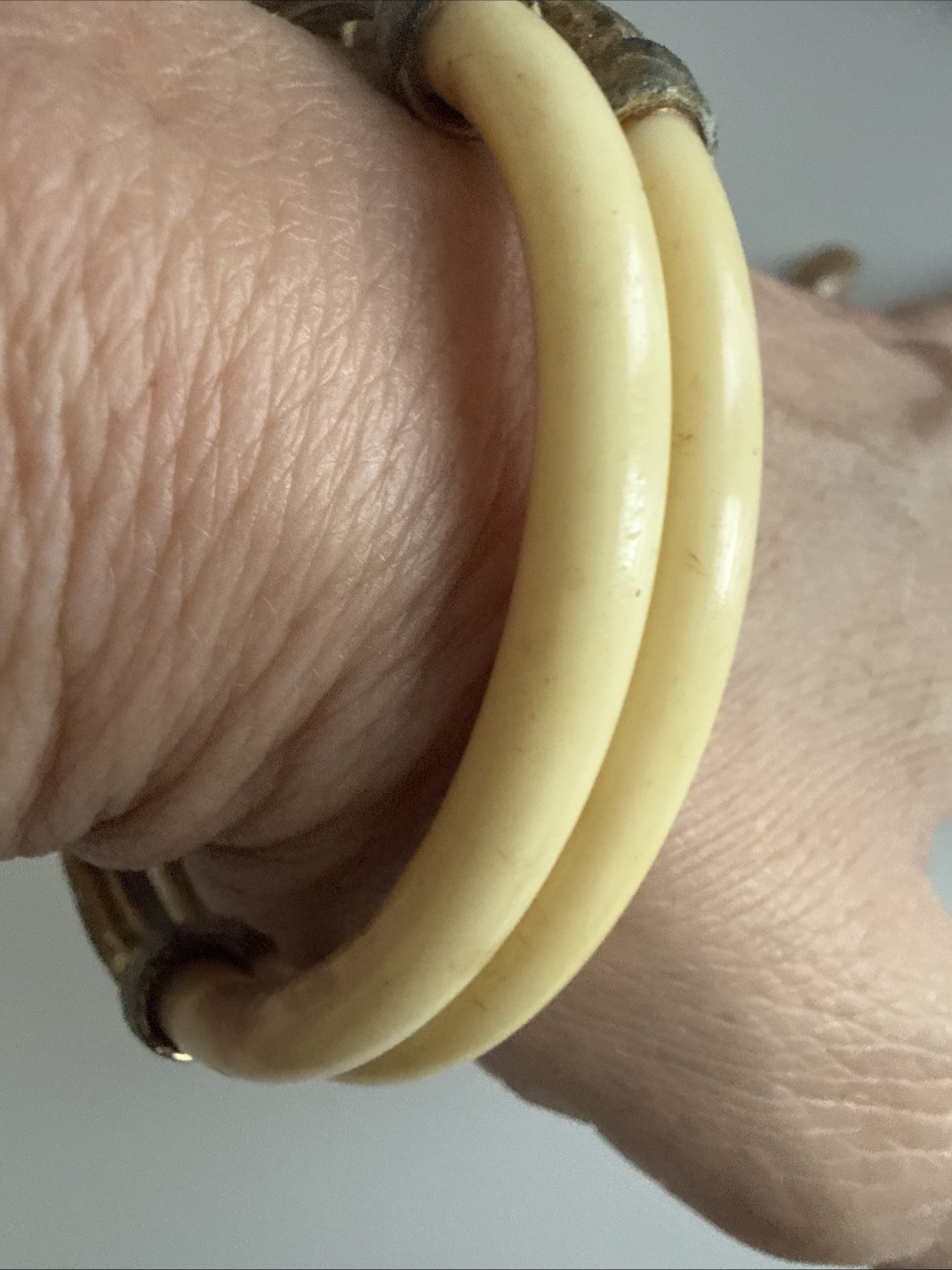 Vintage Celluloid W/GOLD TONE METAL, SOME TARNISHING SEE PICS SET 2